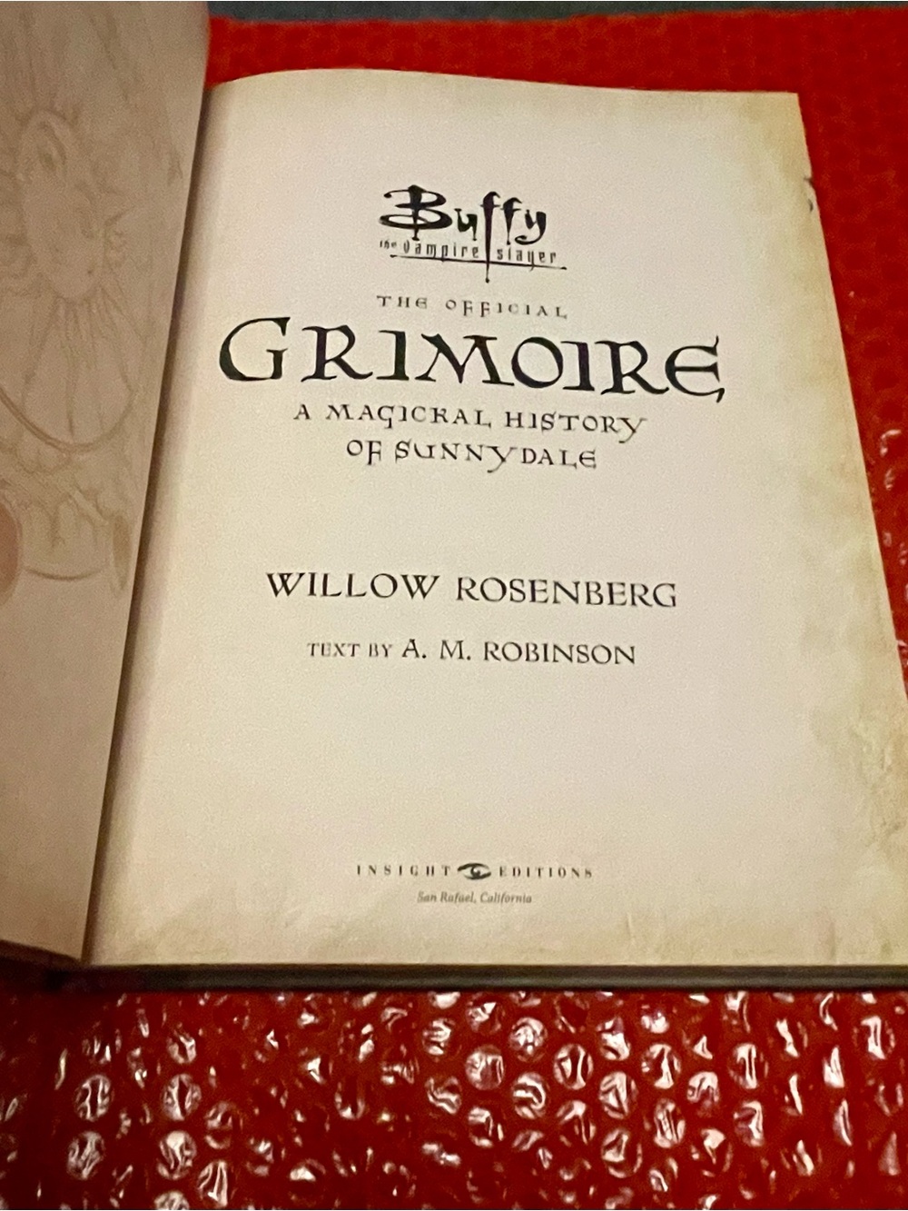The Official Grimoire of Willow Rosenberg by Andrea Robinson